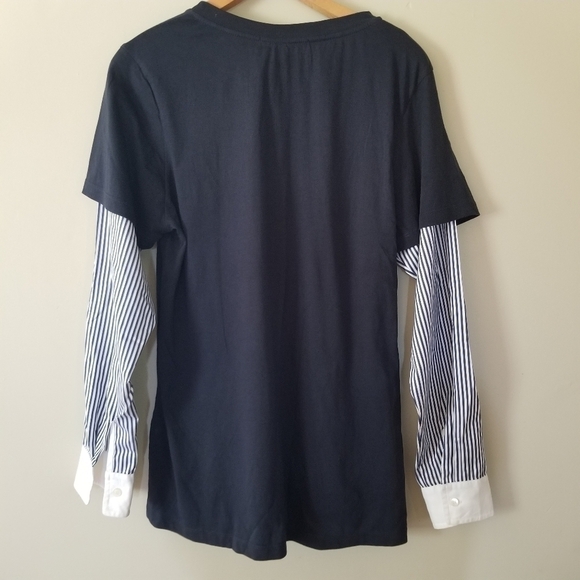 Maggie Marilyn Long Sleeve Button Cuff Tee Designer Size Small Unisex - Picture 5 of 10